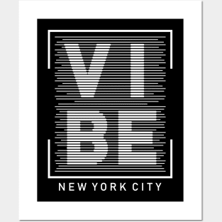 Vibe new york city Posters and Art